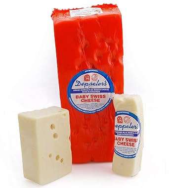 Swiss Cheese - Deppelers Baby Swiss Cheese 1 lb