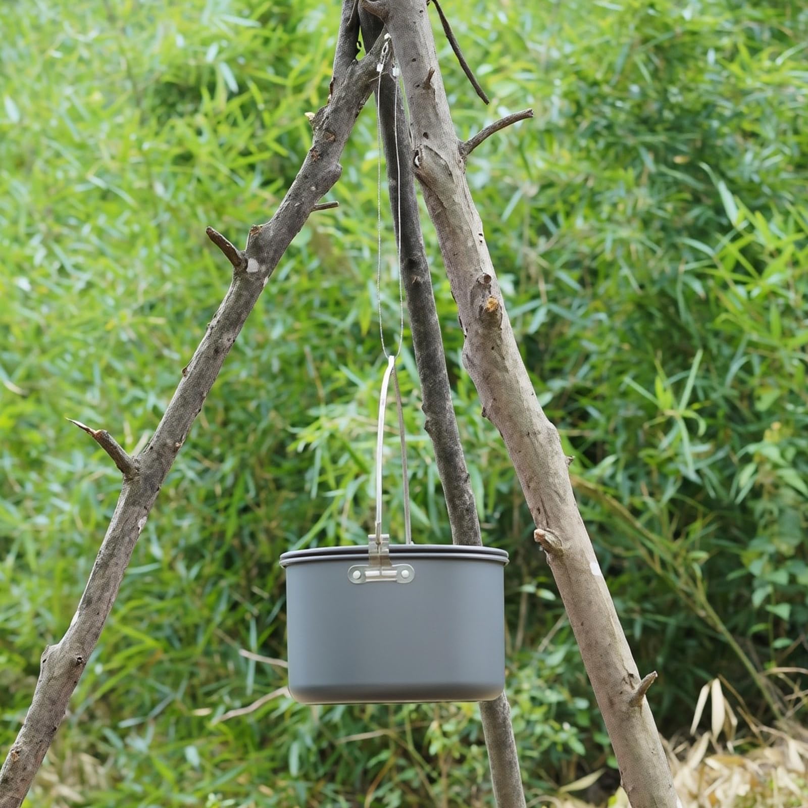 Harilla 10m Verstärkte Seilsäge, Tragbare Handsäge Seilsäge, Edelstahl-Taschenwerkzeug Flexible Taschenkettensäge Seilsäge zum Schneiden, Flexible Handdrahtsäge für Angeln Exploration Gartenarbeit