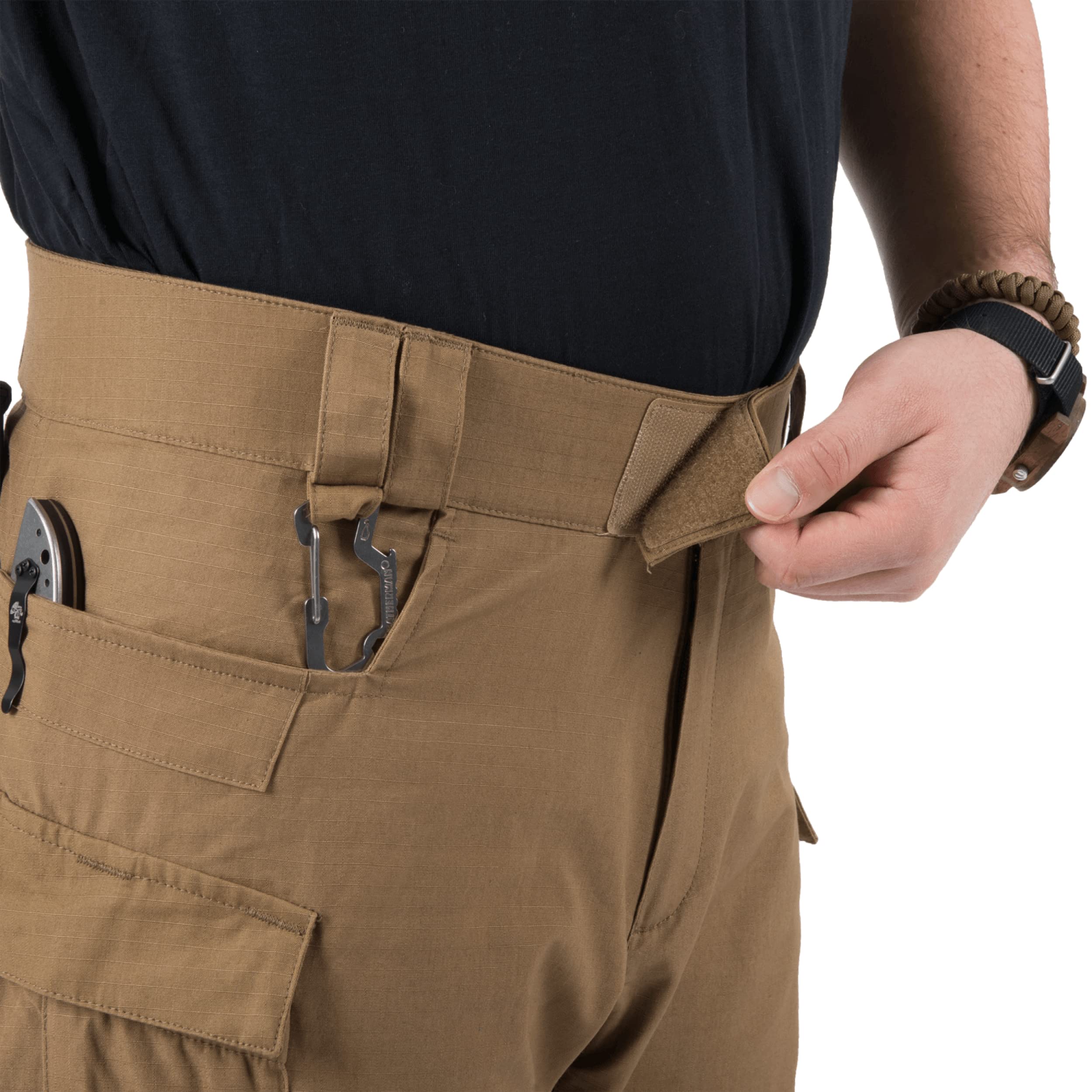 Helikon Tex MBDU - Pantaloni uniformi NyCo Ripstop - Multicam Black