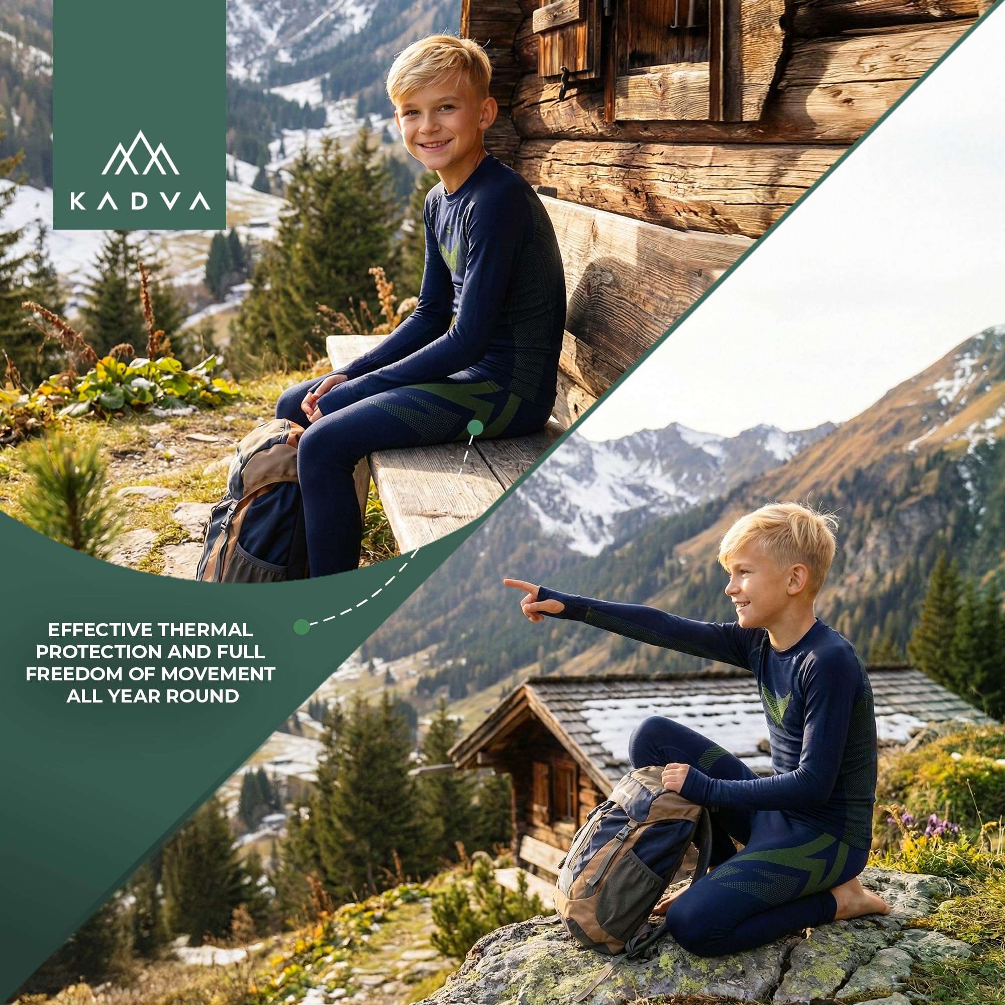 KADVA Alpinestep Base Capa Set Niños
