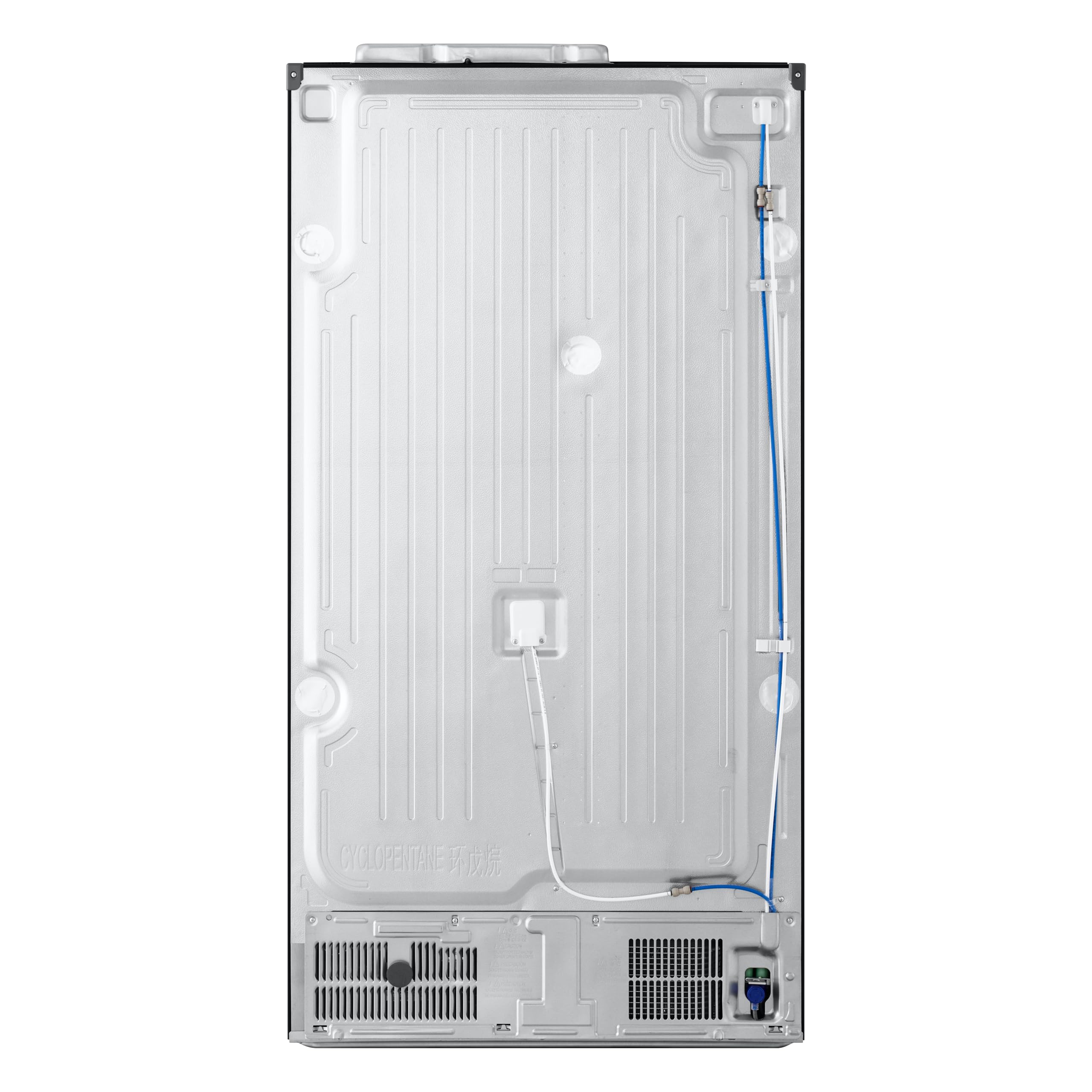 LG GSXE91EVAD Frigorifero Americano InstaView, Classe D, 628 L, Wi-Fi, Dispenser Acqua UVnano Senza Allaccio, Tecnologia Door e Linear Cooling, Acciaio Nero