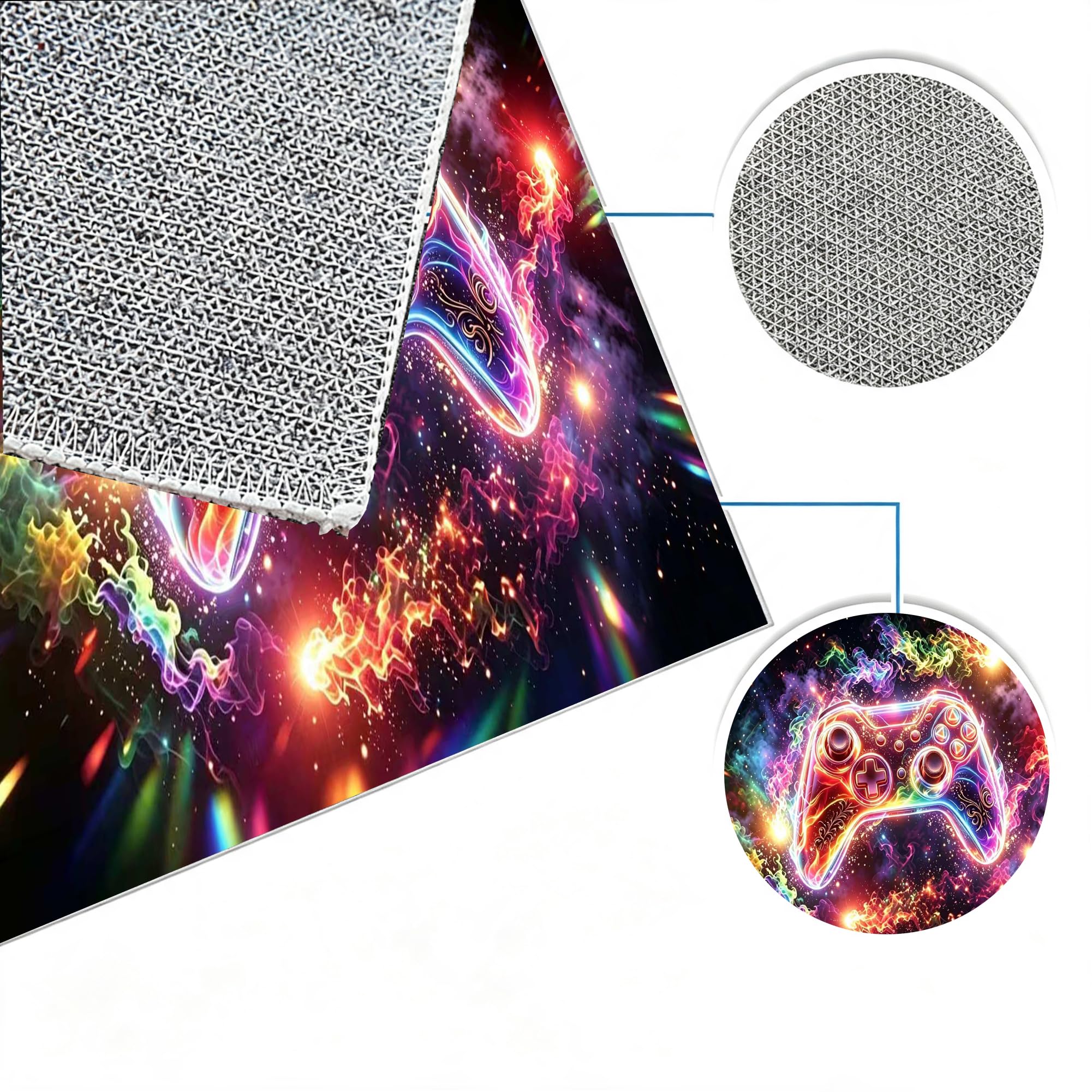 Tapis de Chaise de Gaming Tapis Chaise Bureau 180 x 200 cm