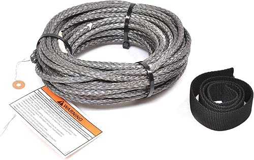 WARN 78388 Accesorio de componente del cabrestante Cable sintético de repuesto 732" de diámetro x 50' de longitud