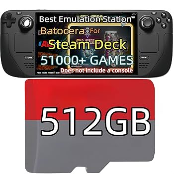Amazon | 512GB マイクロSDカード Steamデッキ用 (OLED