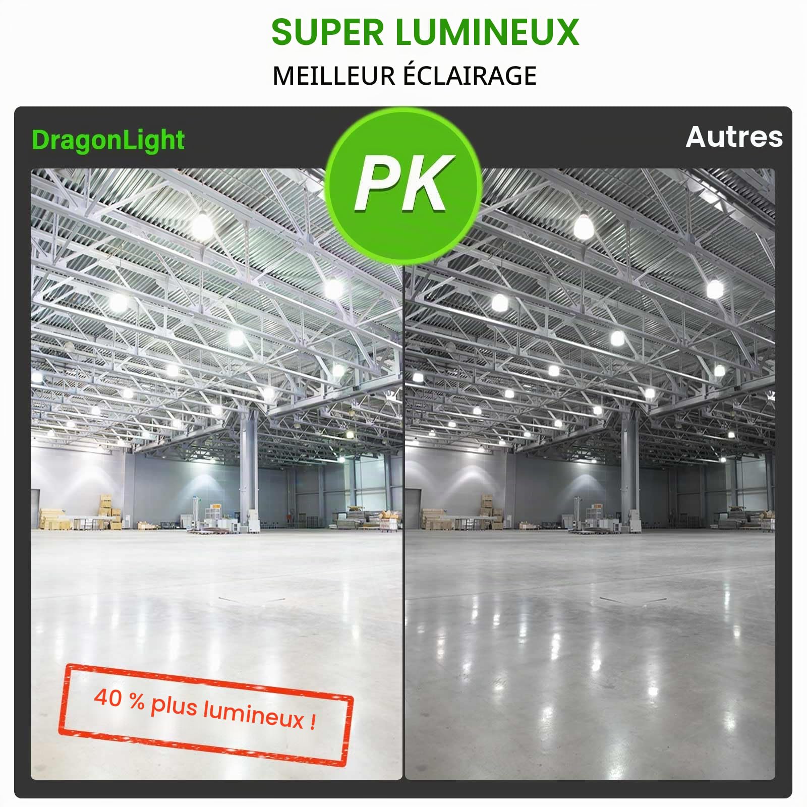 DragonLight 100W Ampoule LED Maïs Super Lumineuse (Remplace 700W) - Ampoule LED Edison E27/E40-5000K Blanc Froid 12000LM pour éclairage industriel - Garage Atelier Bureau Cour (Lot de 2)