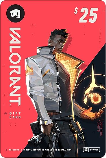 VALORANT $25 Gift Card - PC [Online Game Code]