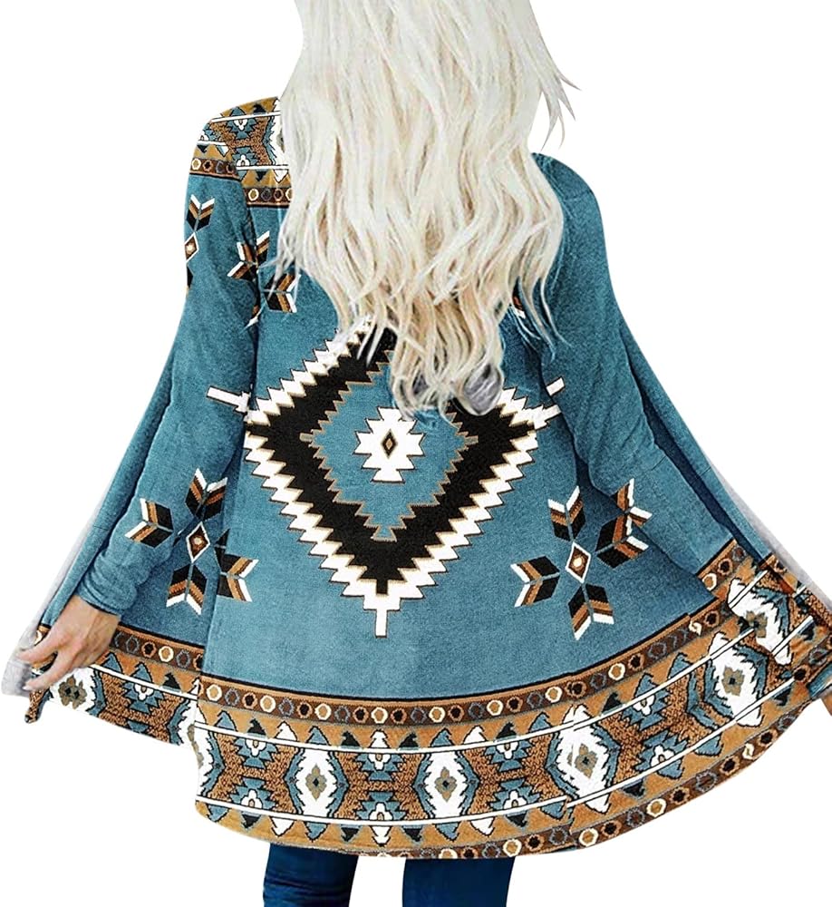 Plus Size Tribal Print Sweater plus-size-tribal-print-sweater