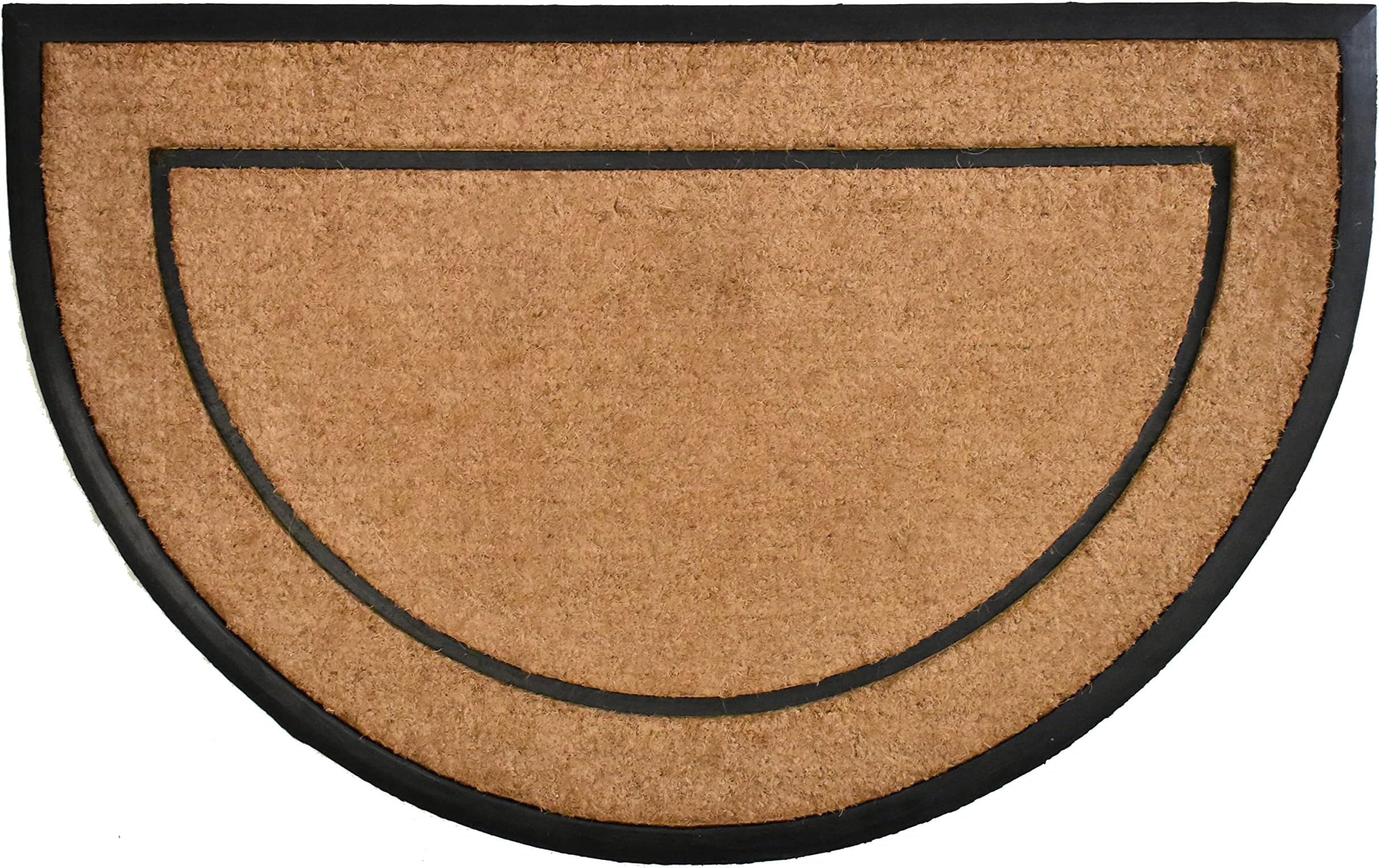 A1HC Natural Coir and Rubber Door Mat, 36”x72”, Thick