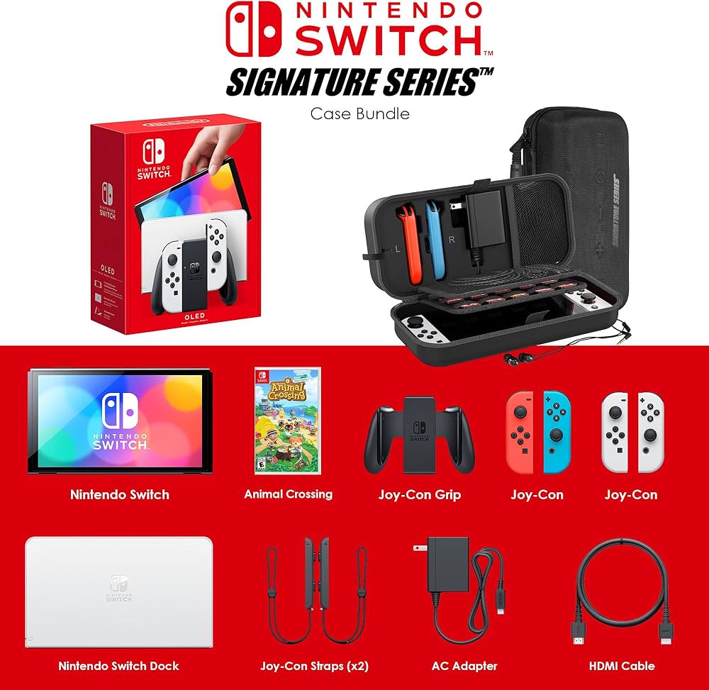 Amazon.com: Nintendo Switch OLED Model (White) Animal Crossing