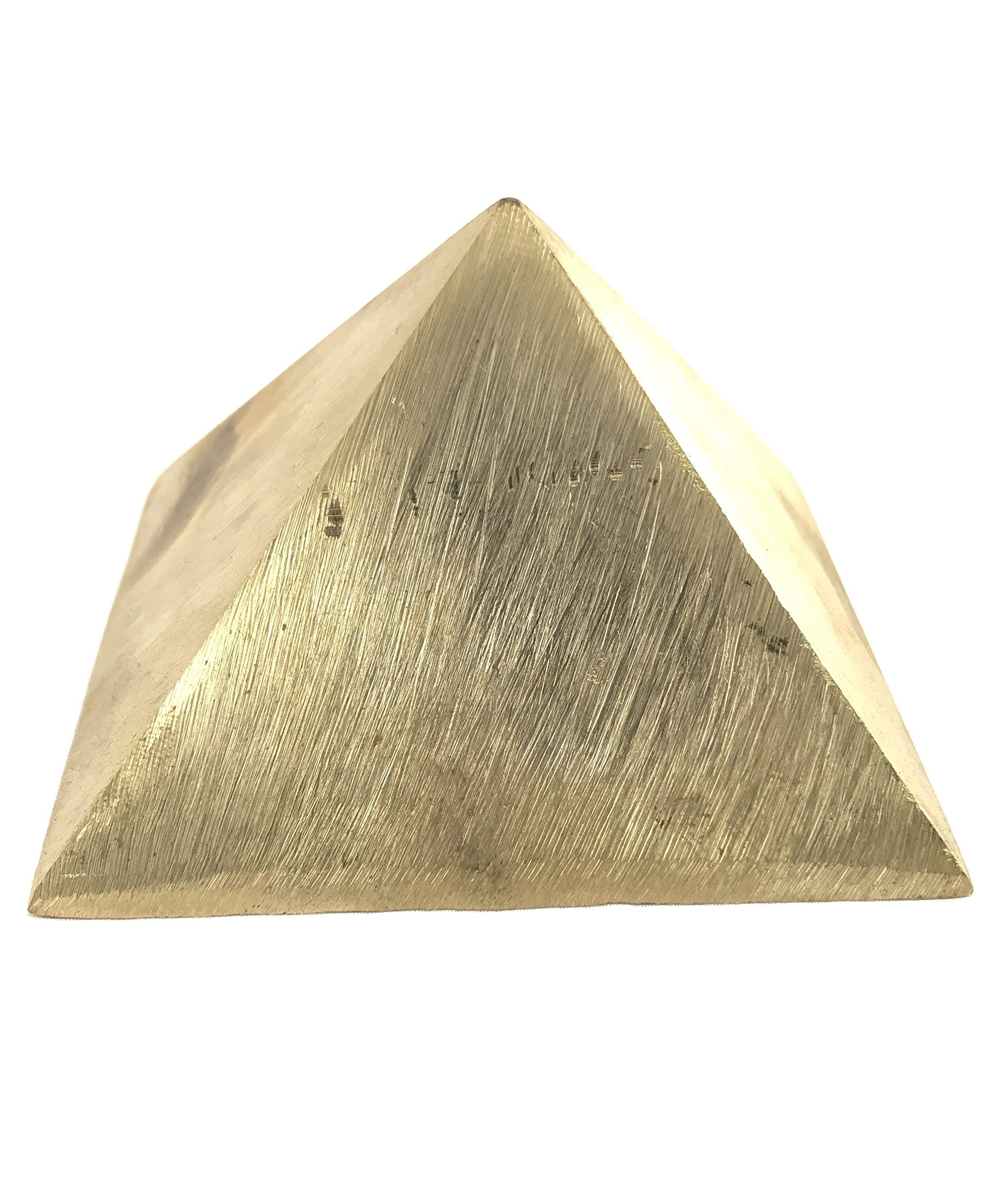 REMEDYWALA Brass Pyramid for Home Positive Energy (Brass Vastu Pyramid Size 2.5 in) South West Direction Remedy