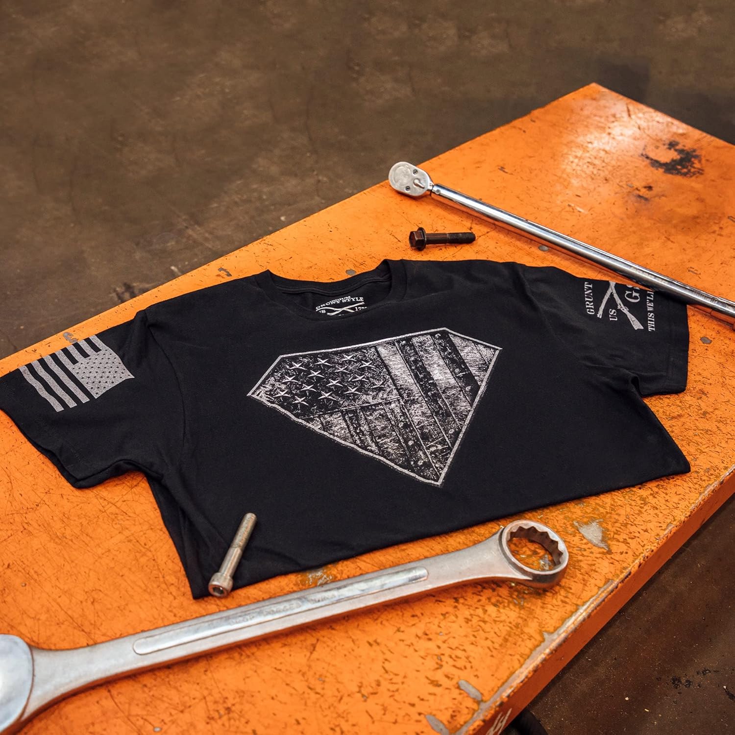 Grunt Style Super Steel Men's T-Shirt - Image 3