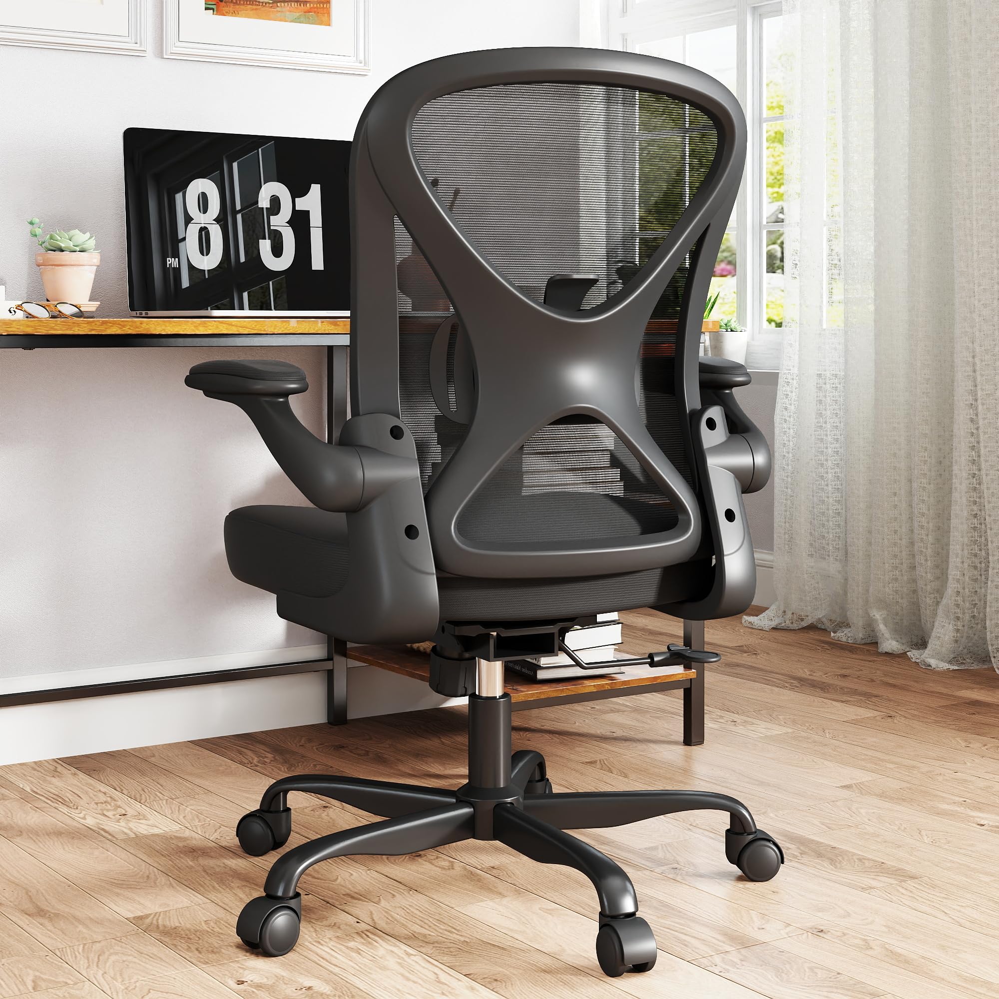定侕以下❗️PROFESSIONAL PADDED SETUP GRAY Amazon.com: ZZH Mesh Office Chair with Adjustable Lumbar