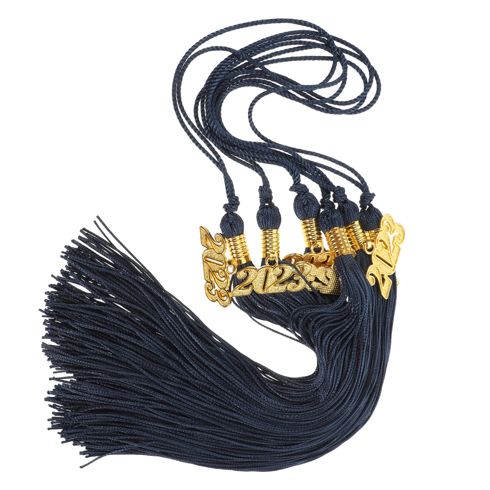 Graduation Cap Tassel Charms, 6-Piece Set
