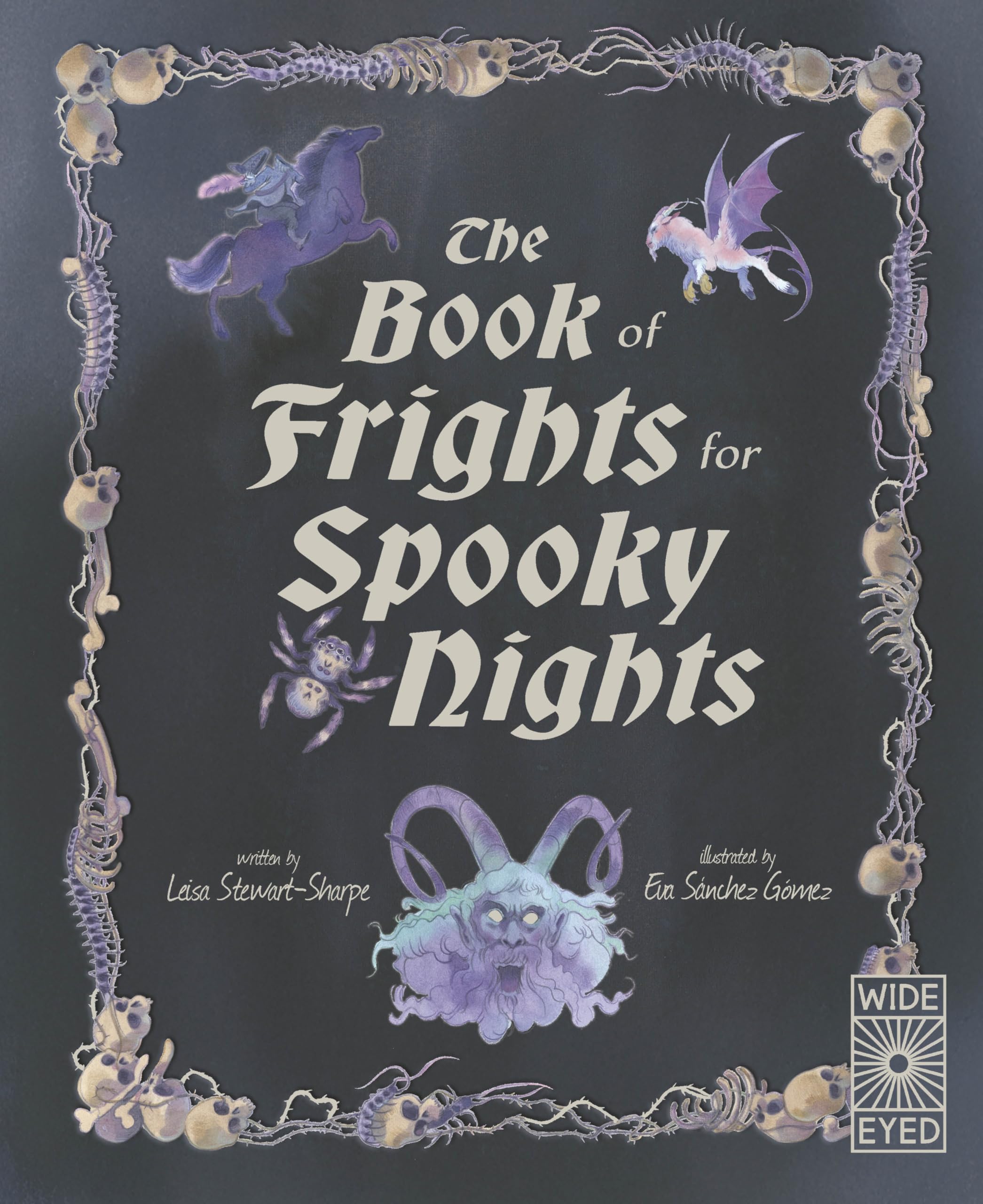 The Book of Frights for Spooky Nights by Leisa Stewart-Sharpe HARDBACK