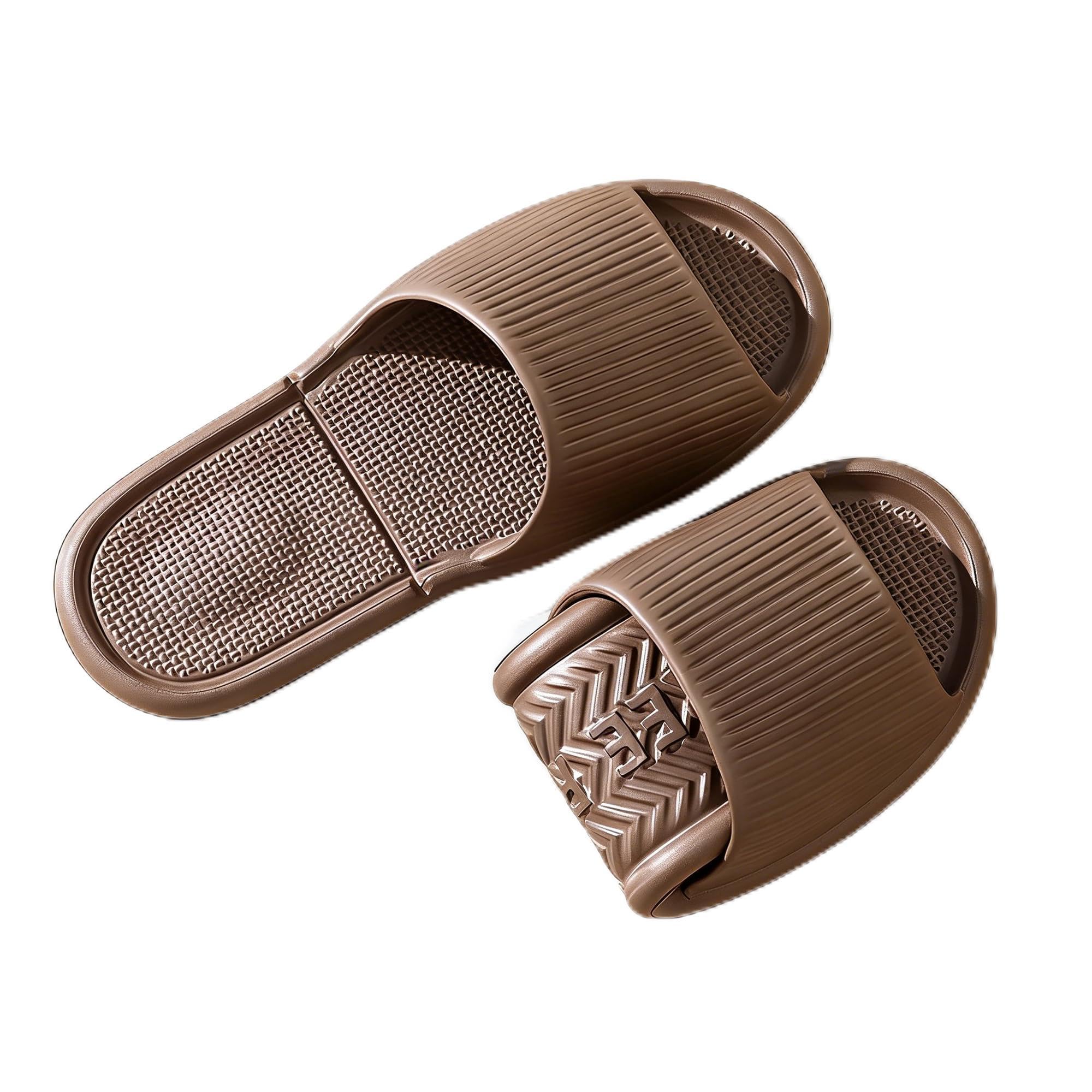 Shower Slippers Foldable Travel Slides For Men Women Unisex Hotel Beach Swimming Trip Quick Dry Non-Slip Lightweight EVA Sandals Indoor Outdoor — view 16