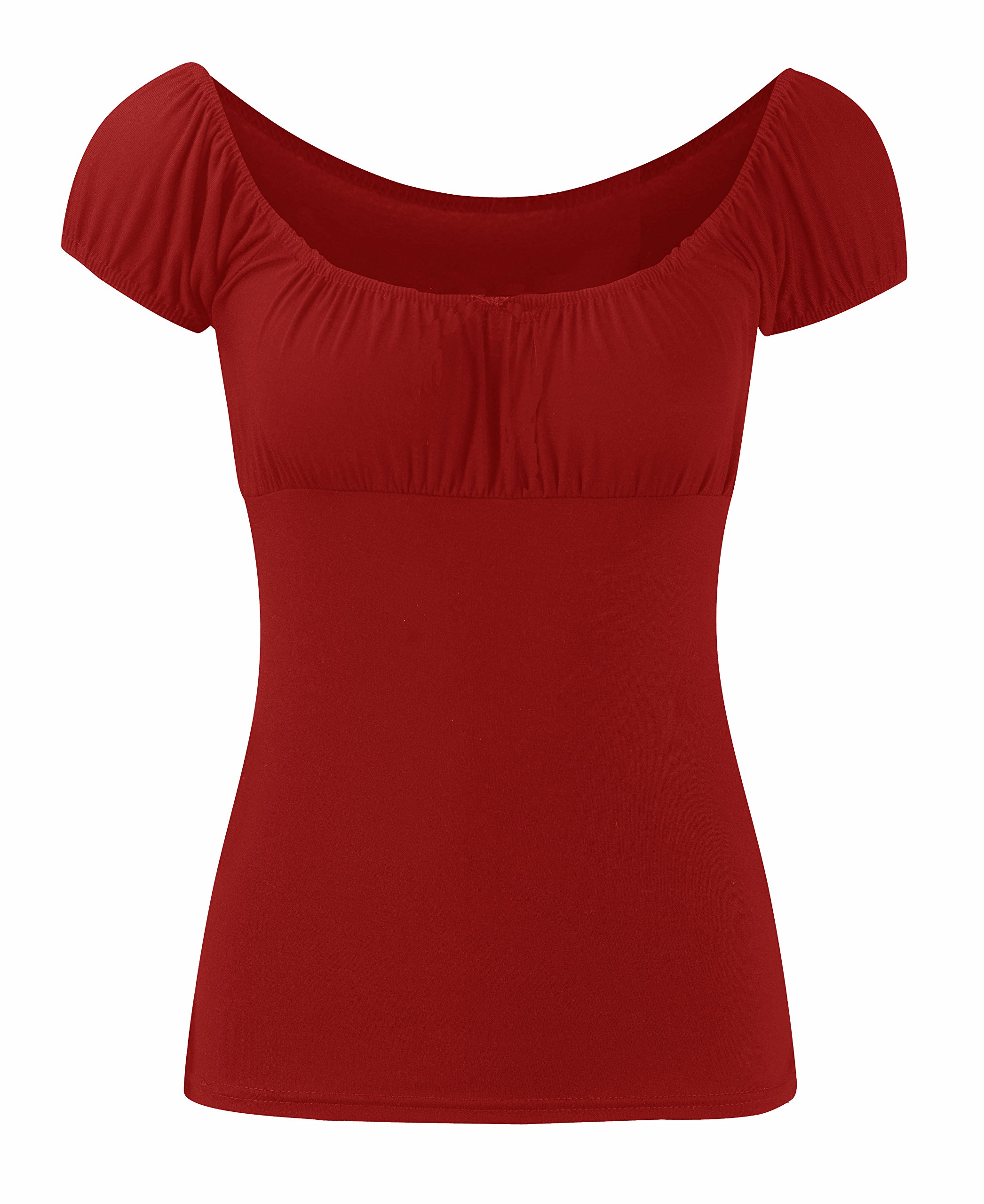 asfashion online 9024 Gypsy Top Red 12/14