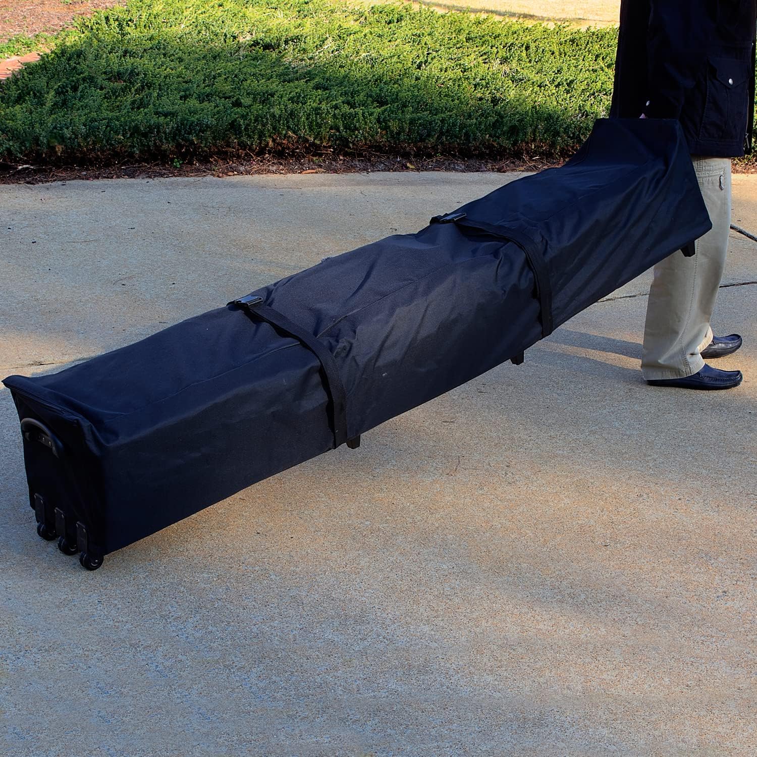 King Canopy 80-in Heavy Duty Canopy Roller Bag w/Handles, Ideal for Tents, Canopy, Shed, Car Ports, Gazebos, Outside, Gardens, Misc House Items, Black, CRB80