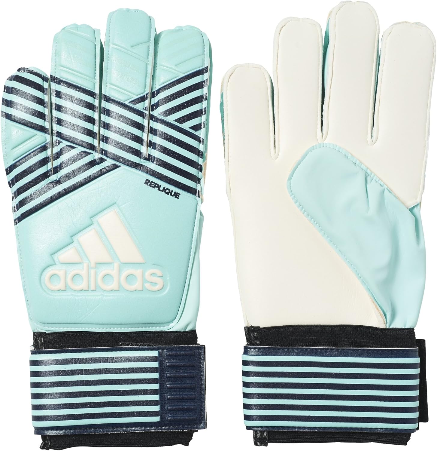 adidas Performance ACE Replique Goalie Gloves, Energy Aqua/Energy Blue