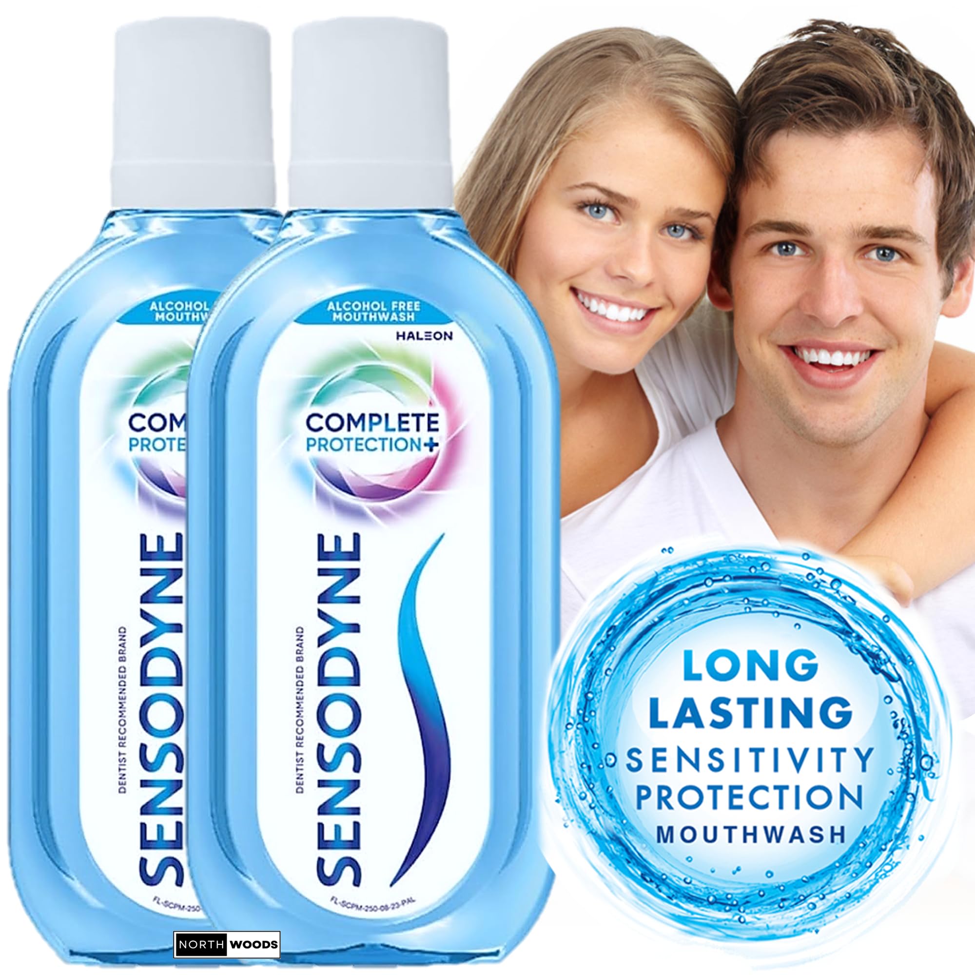 Sensodyne Mouthwash Complete Protection+(Alcohol Free Mouthwash),All in One freshc Mouthwash liquid,Combo mouthwash 200ml=100mlx100ml(Sensodyne Mouthwash liquid Pack of 2) (B0CRLXX83S) Amazon Price History, Amazon Price Tracker