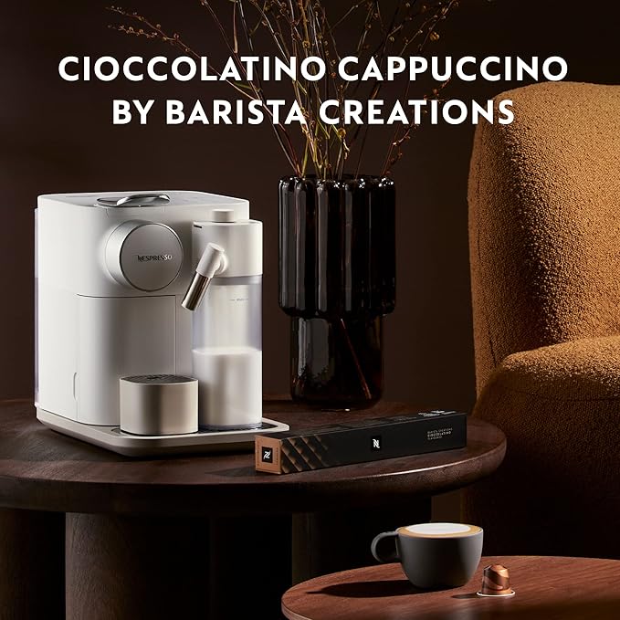 Indulge your sweet tooth with the Cioccolatino pods, available in a convenient pack of 50. Carefully crafted using a blend of high-quality Arabica and Robusta coffee, each pod is roasted and infused with luscious chocolate flavor. The result is a cup of coffee that's rich, decadent, and absolutely perfect for a morning boost or after-dinner delight.