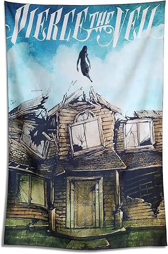 HAOHONSIN PTV Tapiz Pierce Merch Flag The Veil Poster Home Wall Hanging Art para dormitorio, decoración de dormitorio, 39 x 59 pulgadas