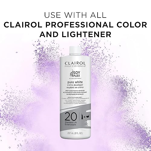 Miniatura 6 de Clairol Professional Clairoxide Pure White - Desarrollador de crema de 20 volúmenes, 8 onzas líquidas (paquete de 1)