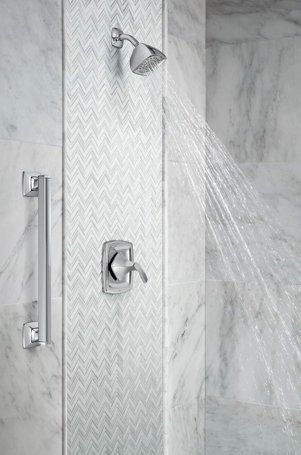 Moen Voss Polished Nickel 1-Handle Moentrol Pressure Balancing Valve Trim Kit with Volume Control, Valve Required T3691NL