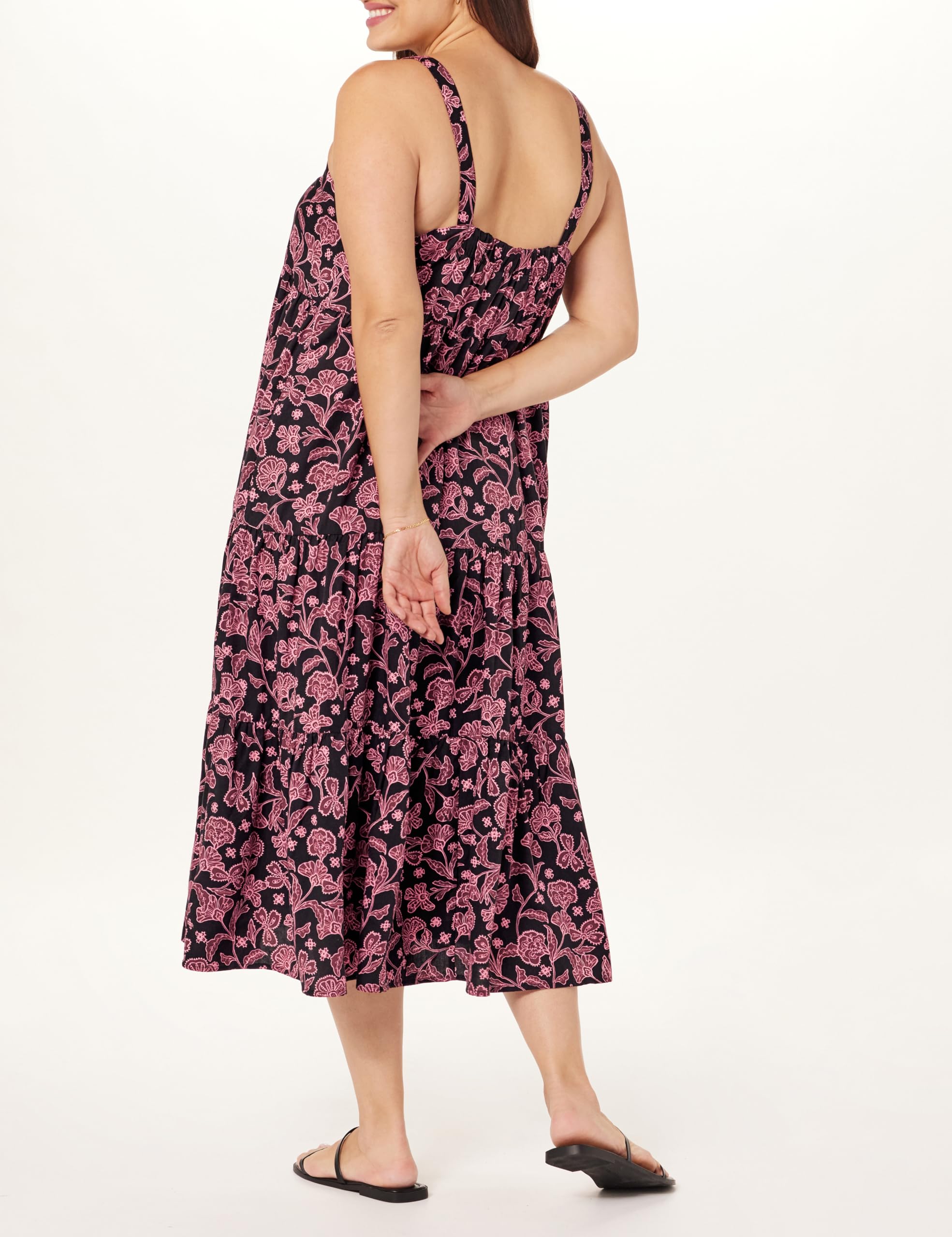 The Drop Women's Britt Tiered Maxi Tent Dress