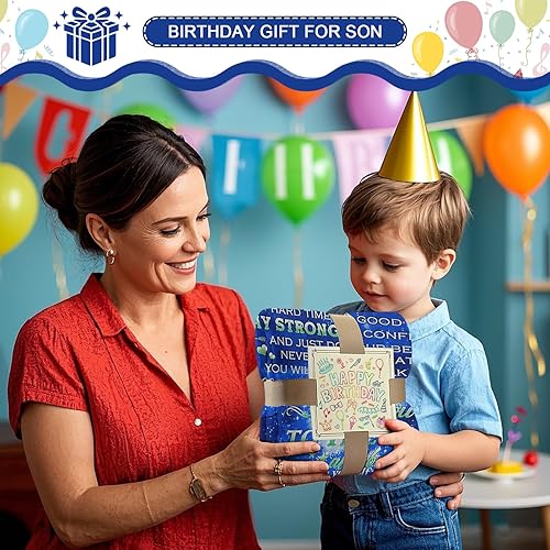 Miniatura 7 de Manta para hijo de parte de mamá, regalos de cumpleaños de regreso a clases para él, manta para mi hijo, manta de lobo, manta de franela de