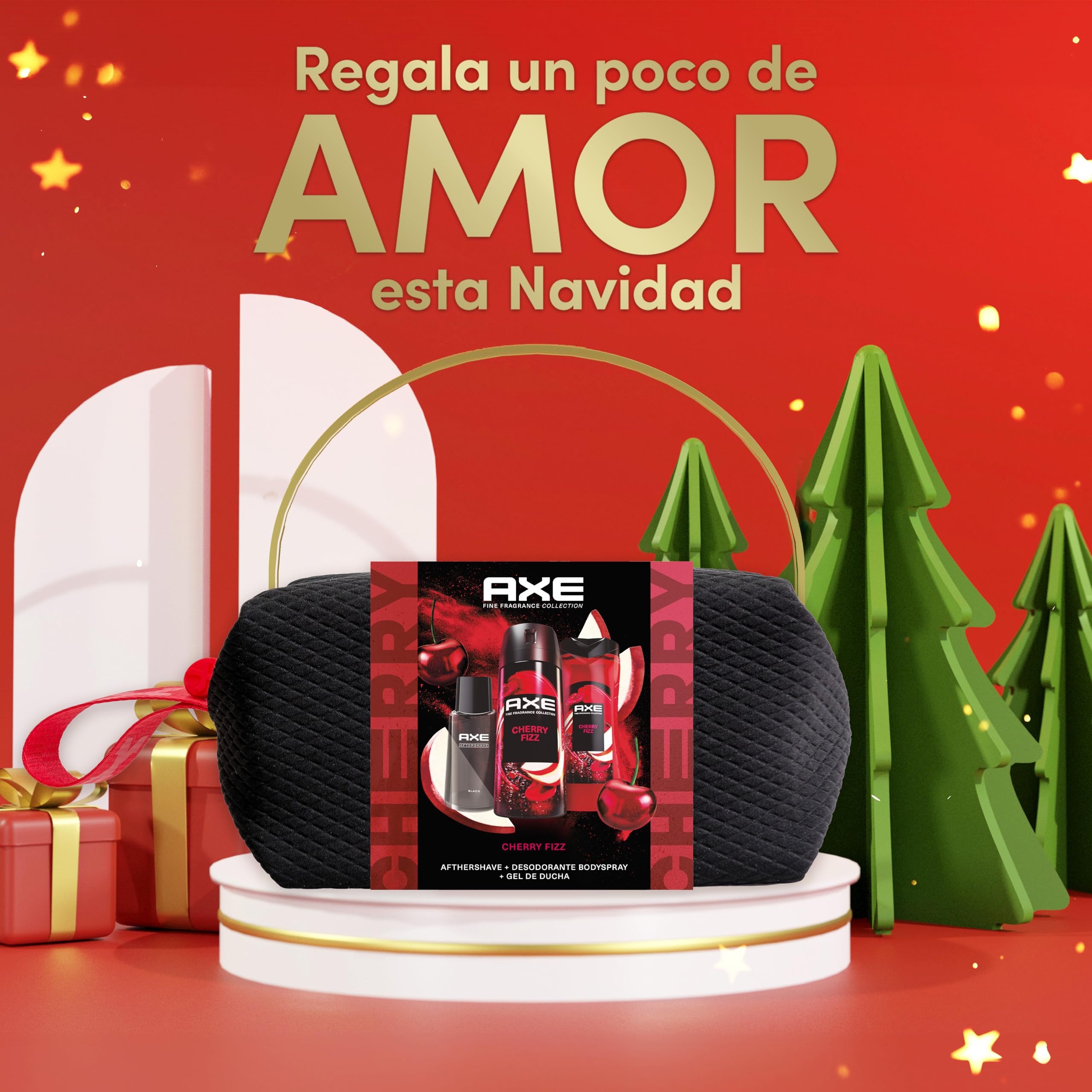 Axe AXE Cherry Fizz Fine Fragrance Collection Toiletry Bag : Amazon.ie