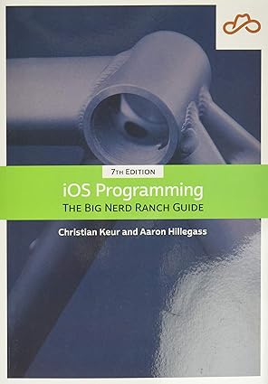 iOS Programming: The Big Nerd Ranch Guide,7th Edition-finelybook