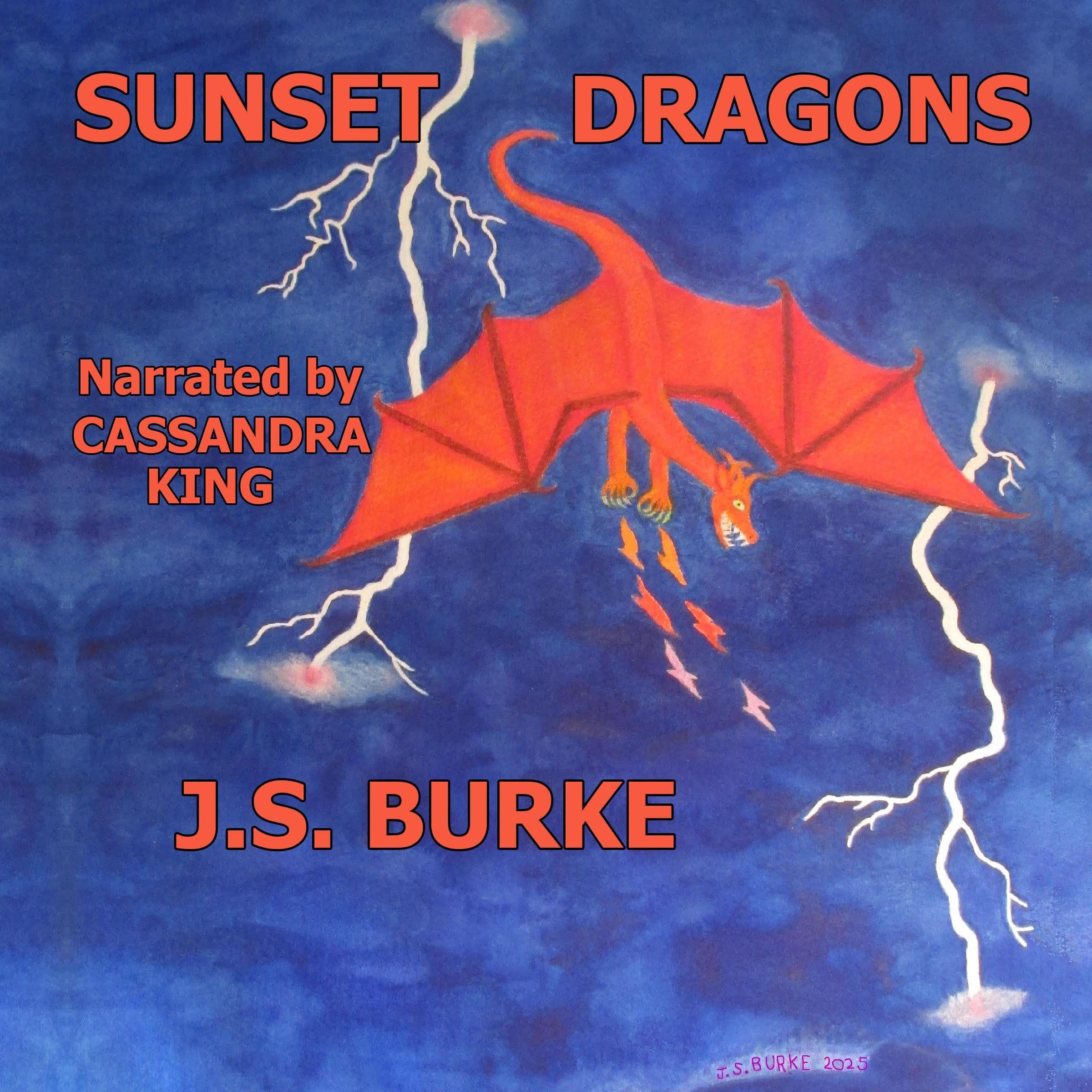 Cover art for Sunset Dragons
