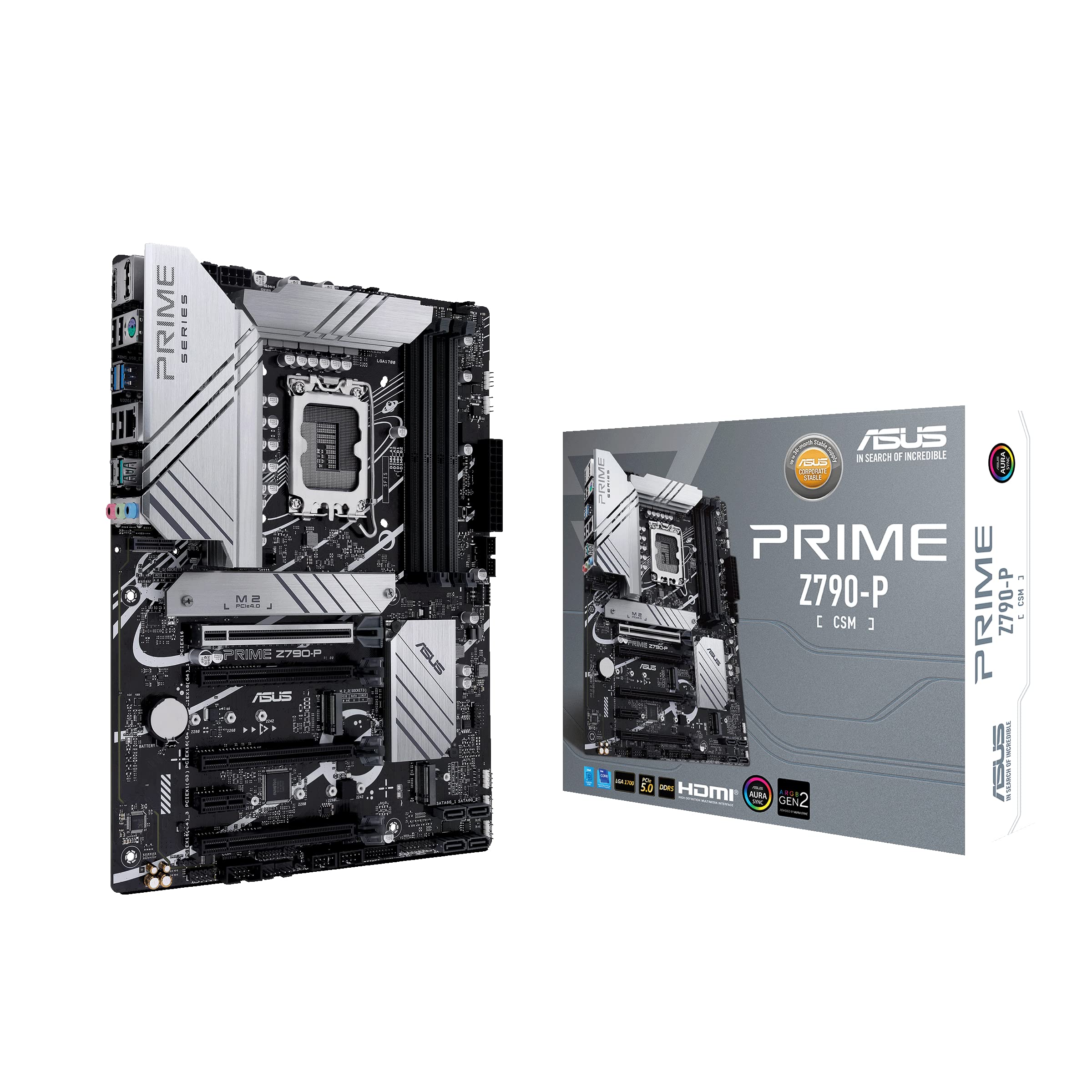 ASUS PRIME Z790-P マザーボード Amazon.com: Asus Prime PRIME Z790-P WIFI Gaming Desktop