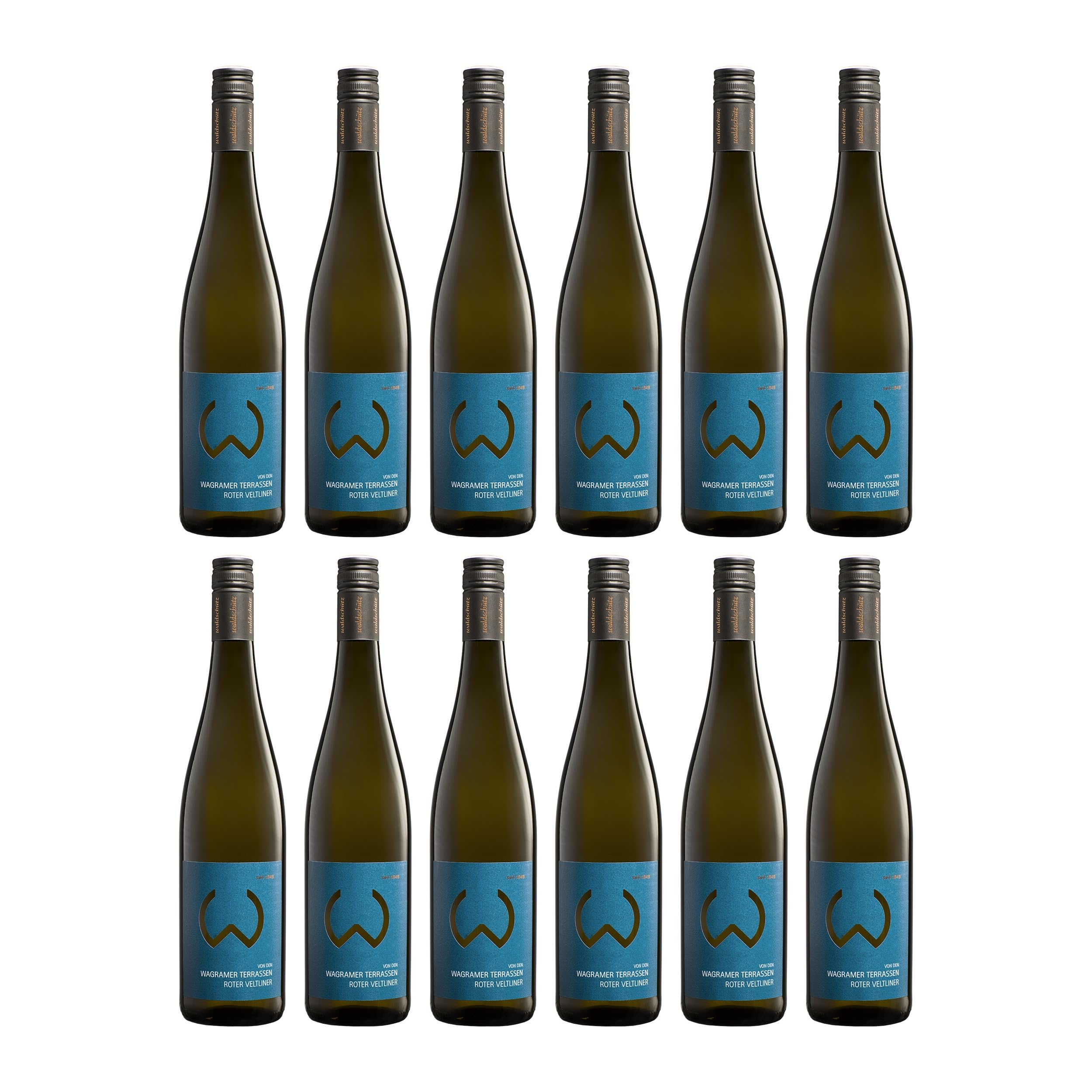 Weinhof Anton Waldschütz Wagramer Terrassen Roter Veltliner DAC Rotwein Rot trocken Österreich inkl. FeinWert E-Book (12 x 0.75 l)