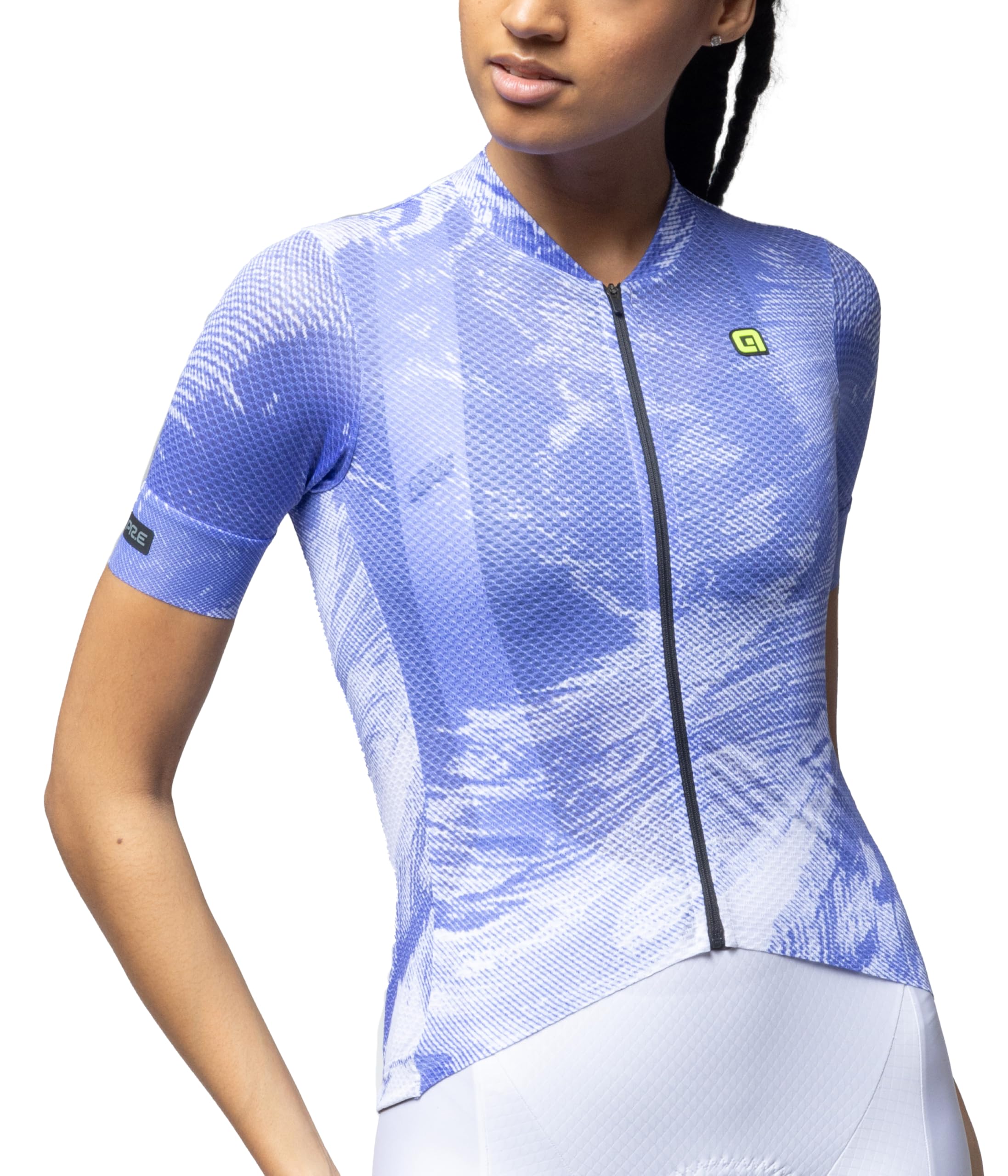 Alé Cycling Women's PR.E Fan Short Sleeve Cycling Jersey, Jacaranda, L