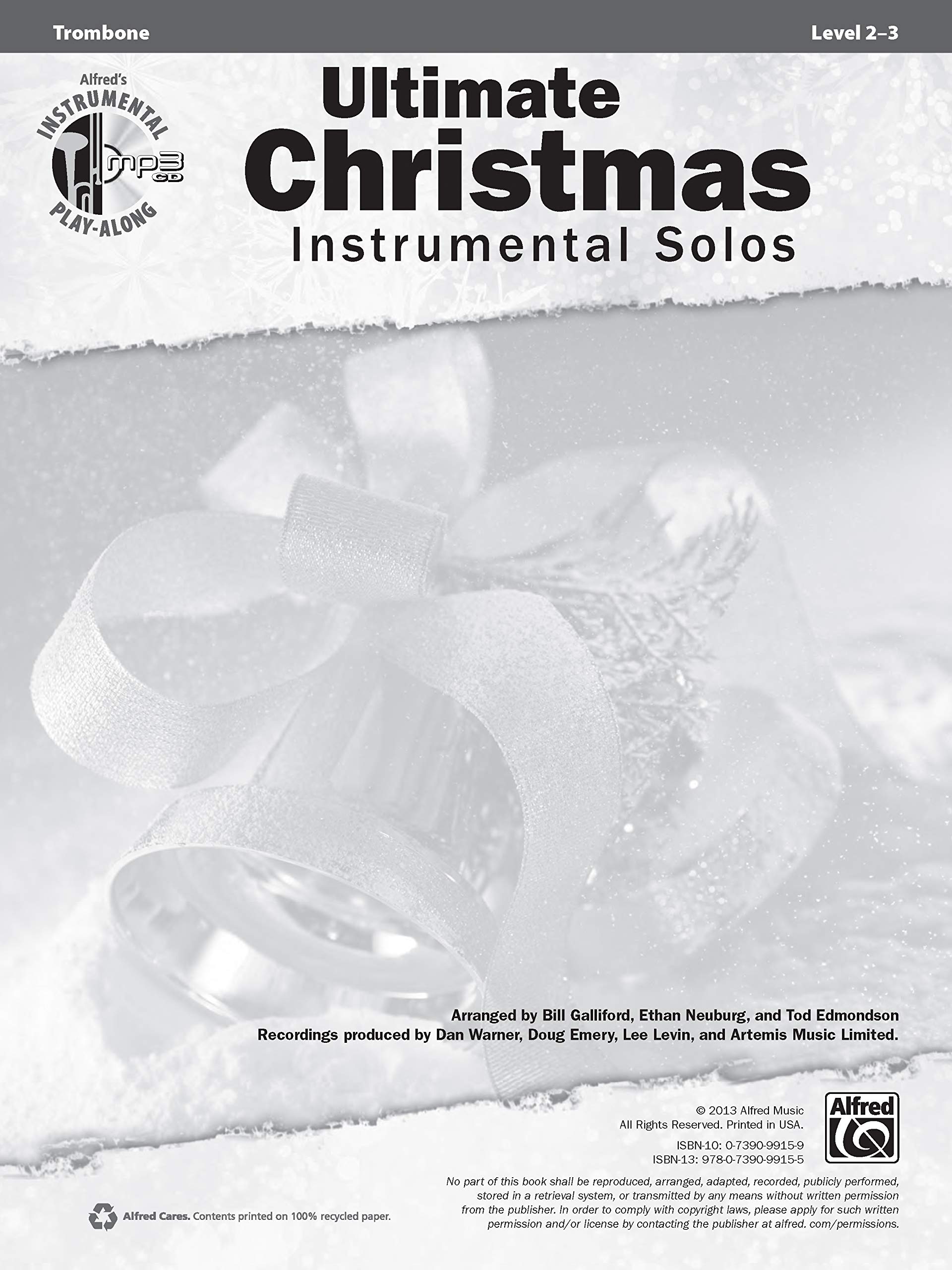 Ultimate Christmas Instrumental Solos: Trombone (Ultimate Instrumental Solos)