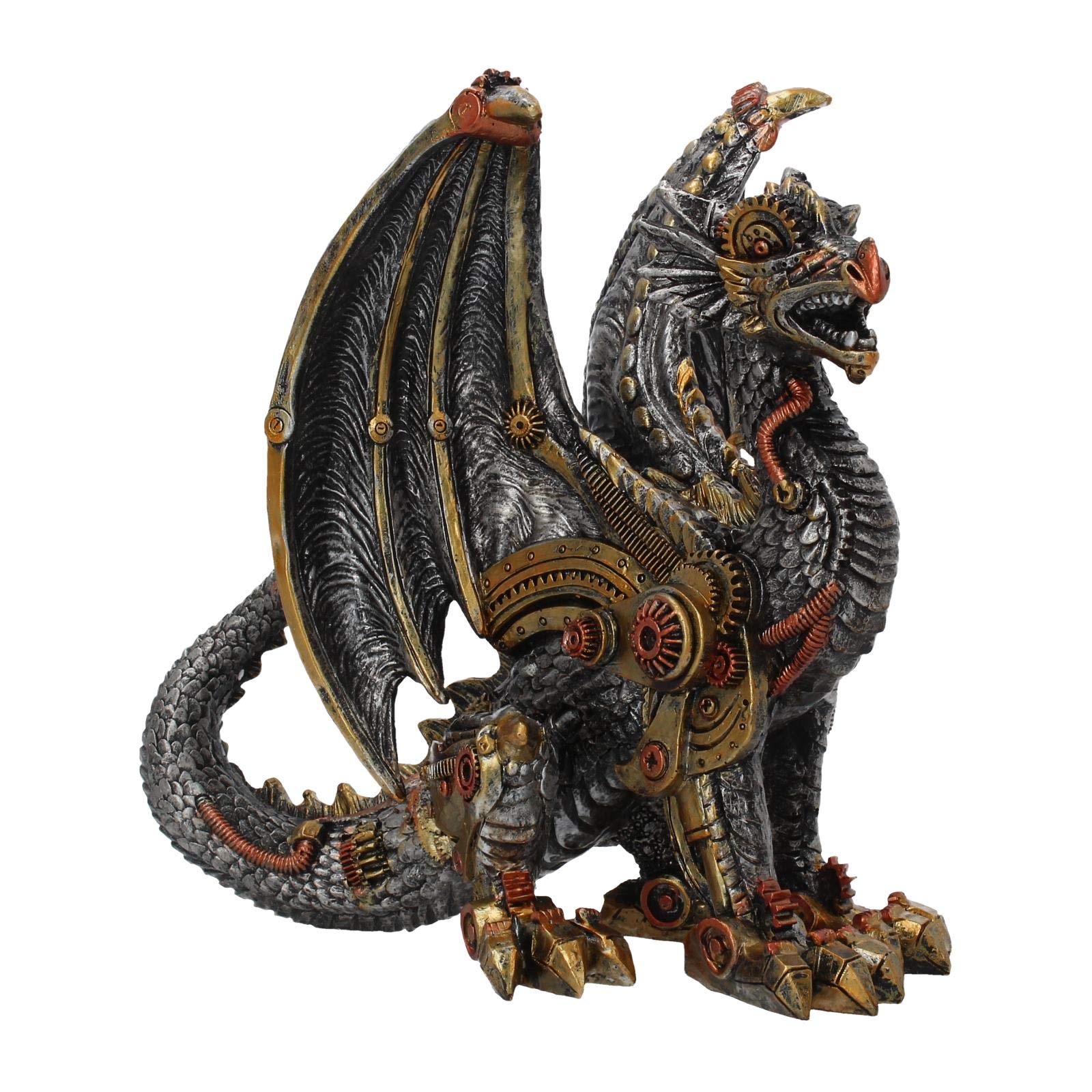 Nemesis Now Silver Mechanical Protector Figurine 24Cm