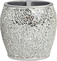 Vista 41 de Sweet Home Collection - Juego de accesorios de baño, colección única, diseños hermosos y decorativos para decoración de baño, soporte para cepillo