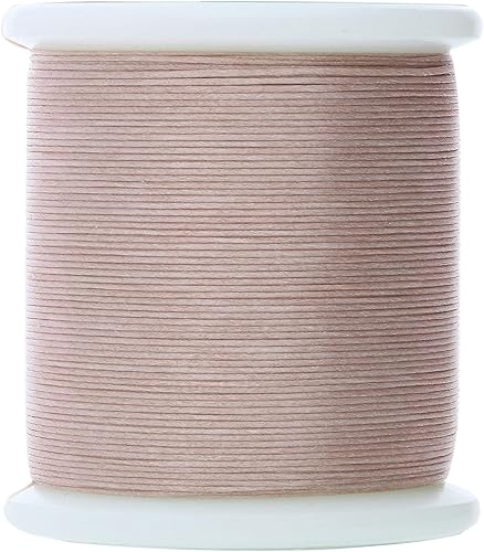 Miniatura 7 de KO - Hilo de cuentas de nailon, color natural, preencerado japonés 100% nailon, 330TEX, cables anudados resistentes a enredos, carrete de 164.0 ft55