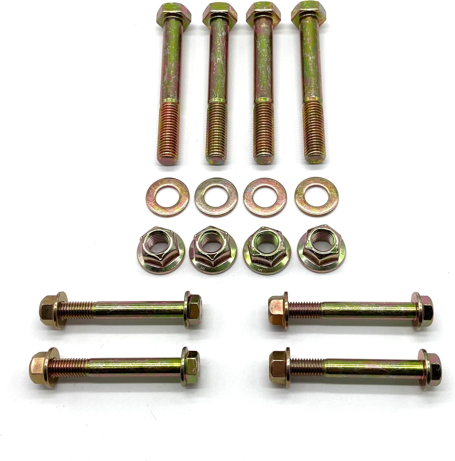 Region Offroad Front Control Arm Bolts compatible with Jeep Cherokee XJ 84-01 Grand Cherokee WJ 99-04 Comanche MJ 86-92