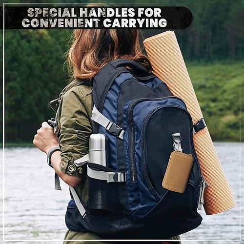 Miniatura 9 de 2 fundas rígidas pequeñas con espuma – Caja pequeña impermeable de 4.92 x 2.95 pulgadas, contenedores geocache – Funda parcialmente impermeable con