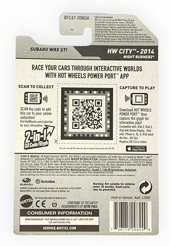 Miniatura 2 de Hot Wheels Subaru WRX STI, City 26250, Búsqueda del tesoro