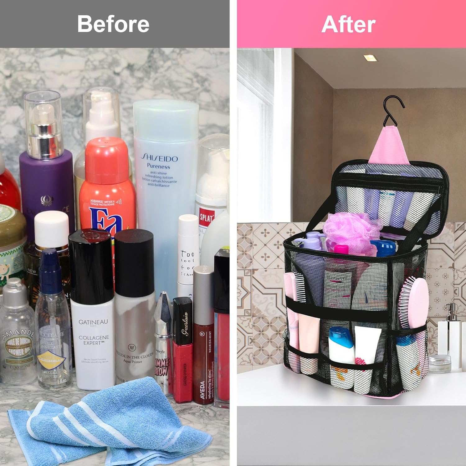 NOBLIGOAL Mesh Shower Caddy