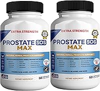 Vista 5 de Suplemento SOS Max para próstata, 60 cápsulas, complejo herbario natural con palma enana, vitamina E, B6, suministro para 30 días (1)