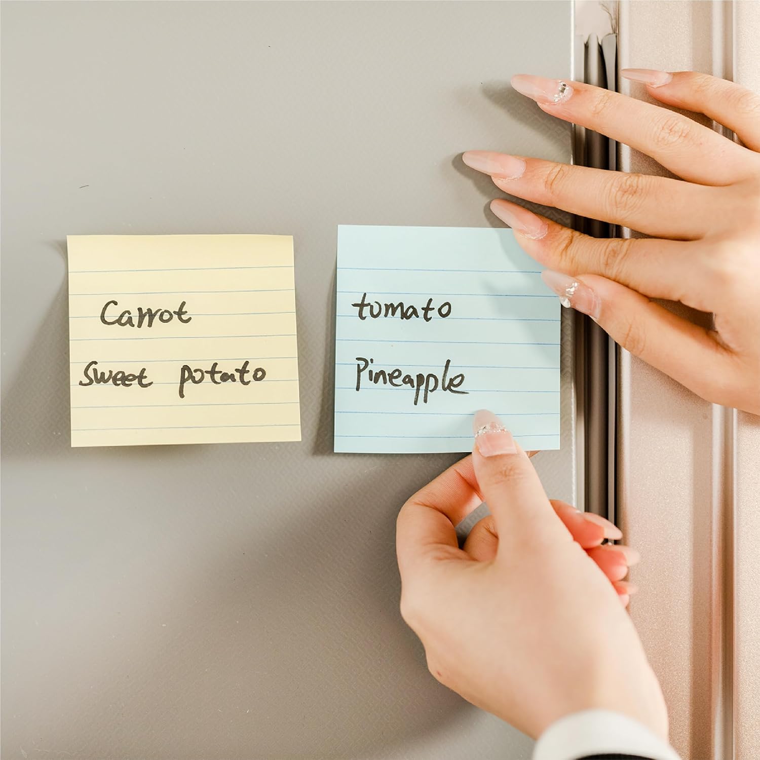 Mr. Pen- Lined Sticky Notes 3x3, 6 Pads, 45 Sheet/Pads, Pastel Colors, Sticky Notes with Lines, Sticky Note Pads, Back to School Supplies Pastel 1 3 x 3 inches image 7 of 8 B0CG6FS6PV