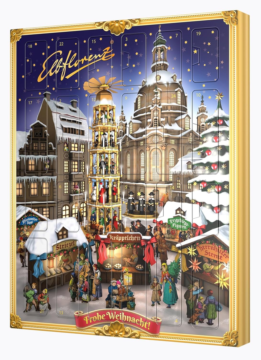 Elbflorenz Stollenkonfekt_Adventskalender, 480 g