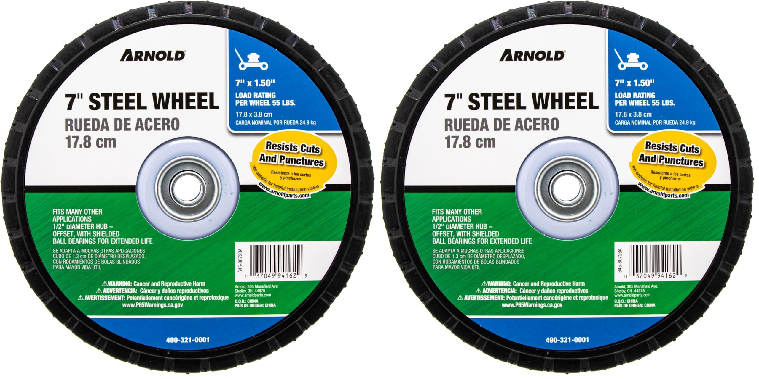 Arnold 7 Inch Steel Wheel
