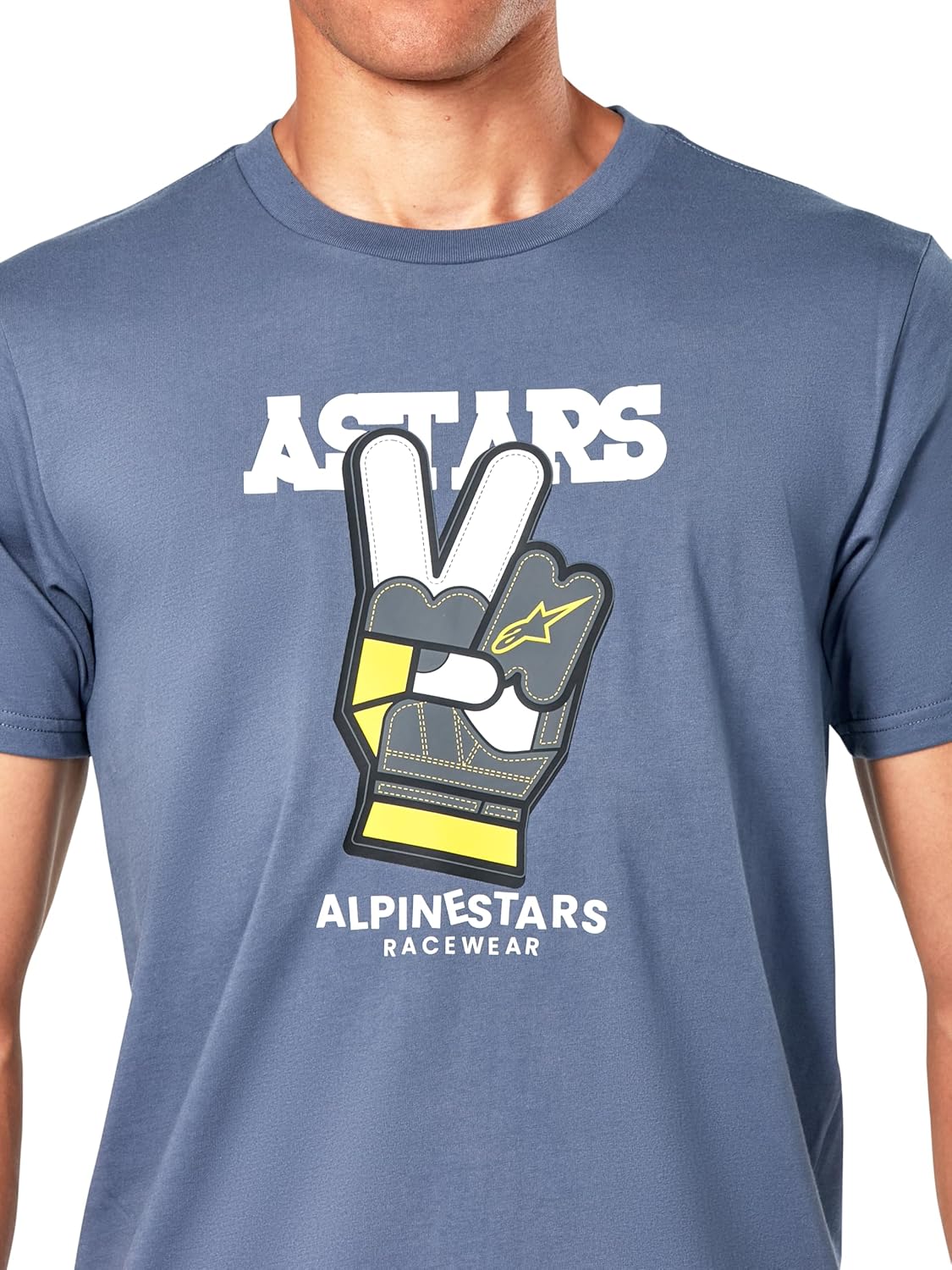Alpinestars Peaceout CSF T-Shirt (Large, Slate Blue)
