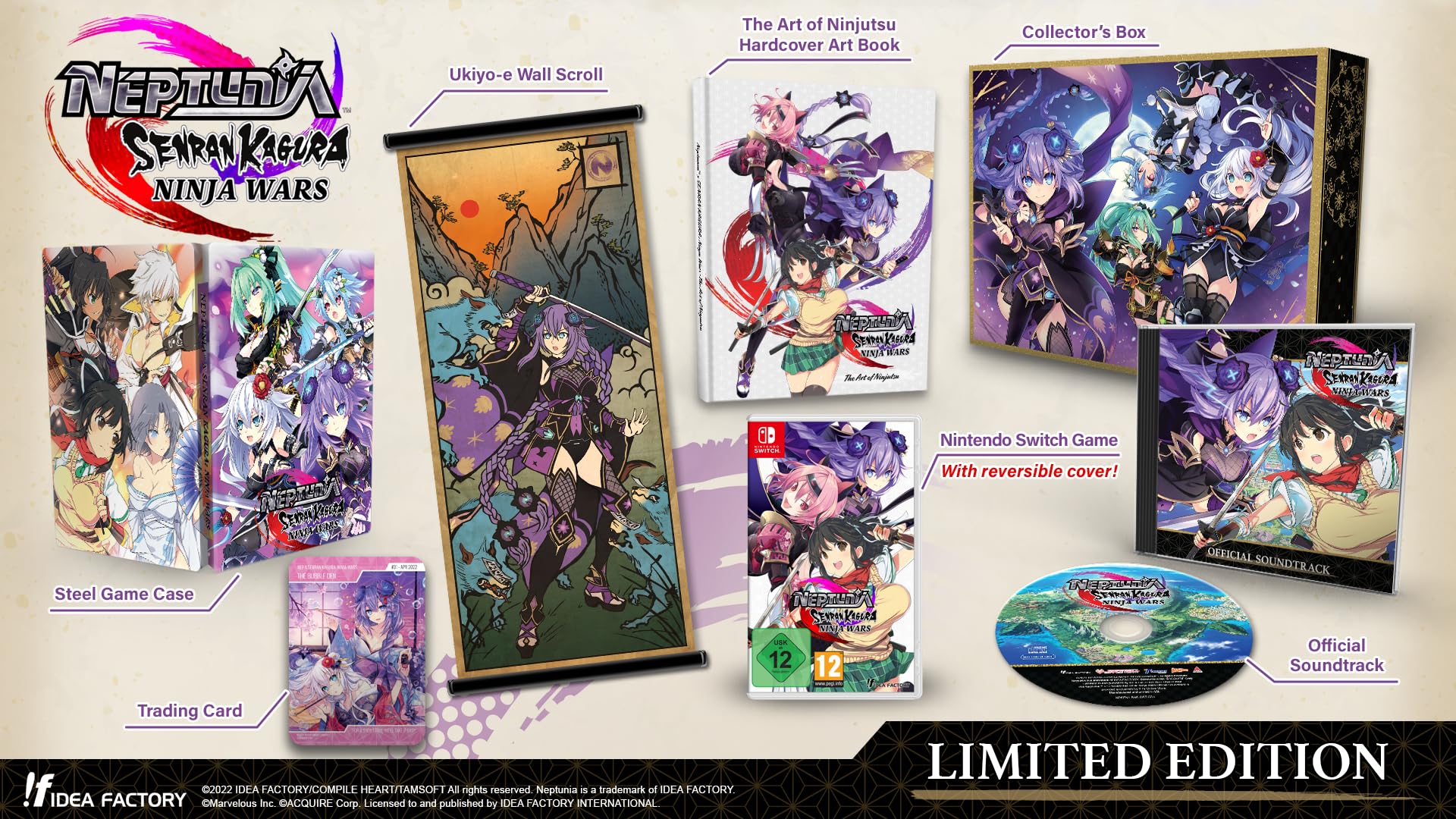 Neptunia x SENRAN KAGURA: Ninja Wars - Limited Edition (Nintendo Switch)