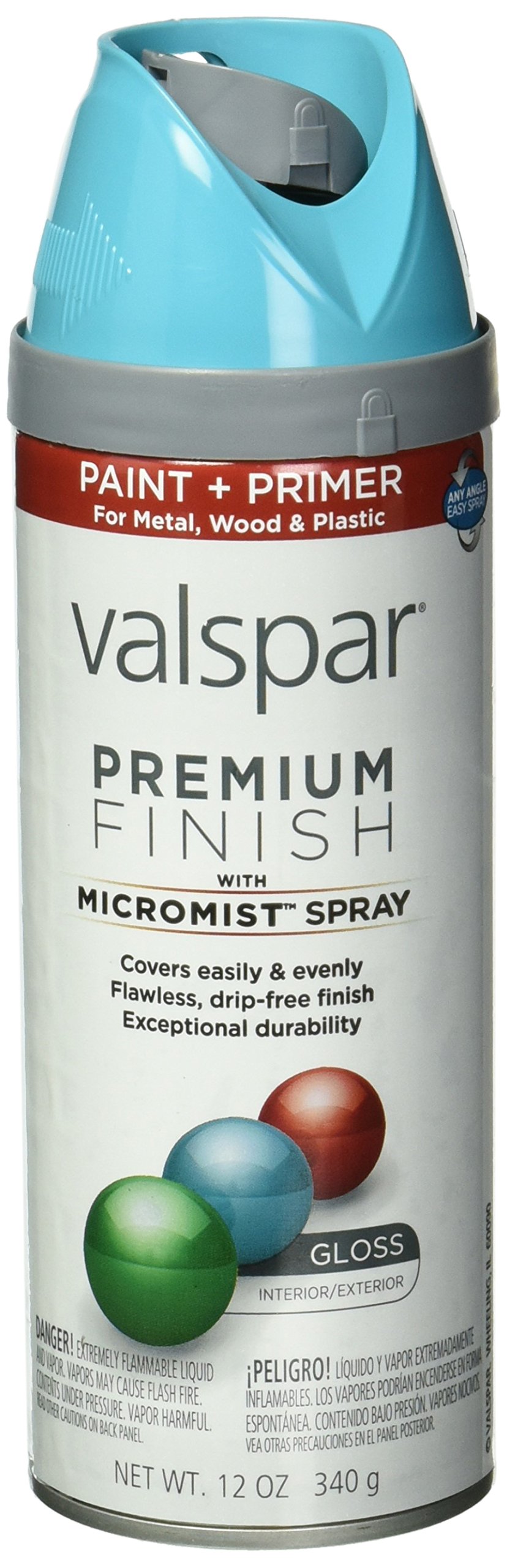 Buy Valspar 41085201 SP MultiSurface Enamel Spray Paint, 12 Oz